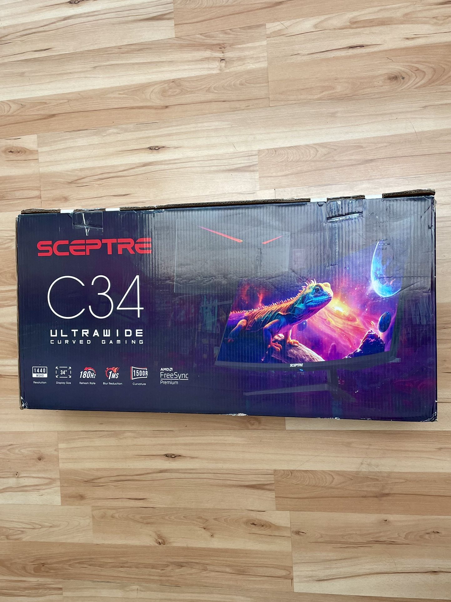 Sceptre C34 Ultrawide Curved Gaming Monitor 