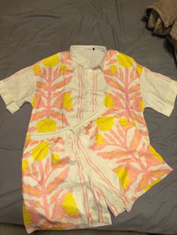 Printella short set