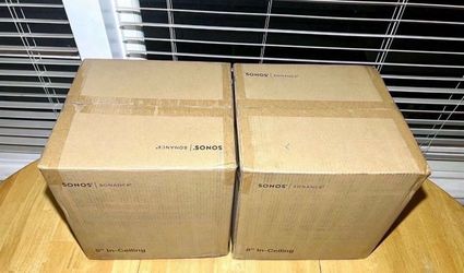 Sonos 8 inch In-Ceiling Speakers by Sonance  (x4 speakers)  Model:  INCL8WW1 Brand New Sealed!!
