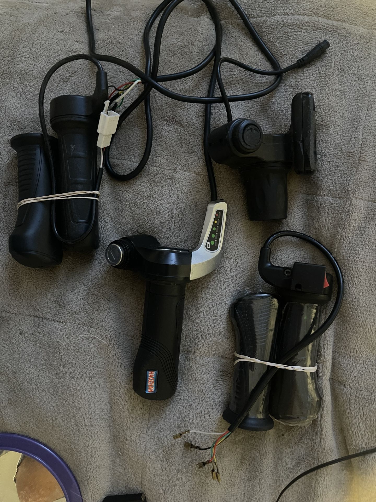 E-bike, E-scooter Throttle 4 Different Styles