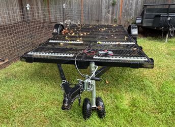 6x12 Flatbed/ATV utility trailer