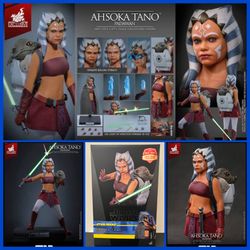 1/6 Hot Toys Star Wars Ahsoka Tano Padawan TMS170 Figure