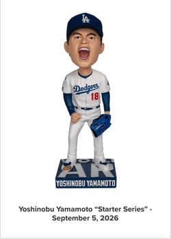 Yamamoto Bobblehead 9/5