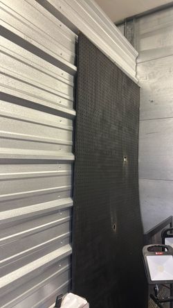 Two 4’x8’ peg boards