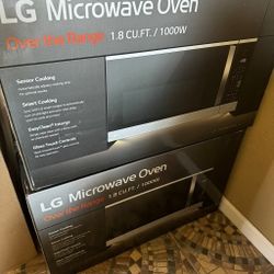 LG 1.8-cu ft 1000-Watt 29.88-in Over-the-Range Microwave with Sensor Cooking