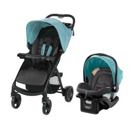 GREAT PRICE!!! $165: Graco Verb Travel System, Merrick, Blue