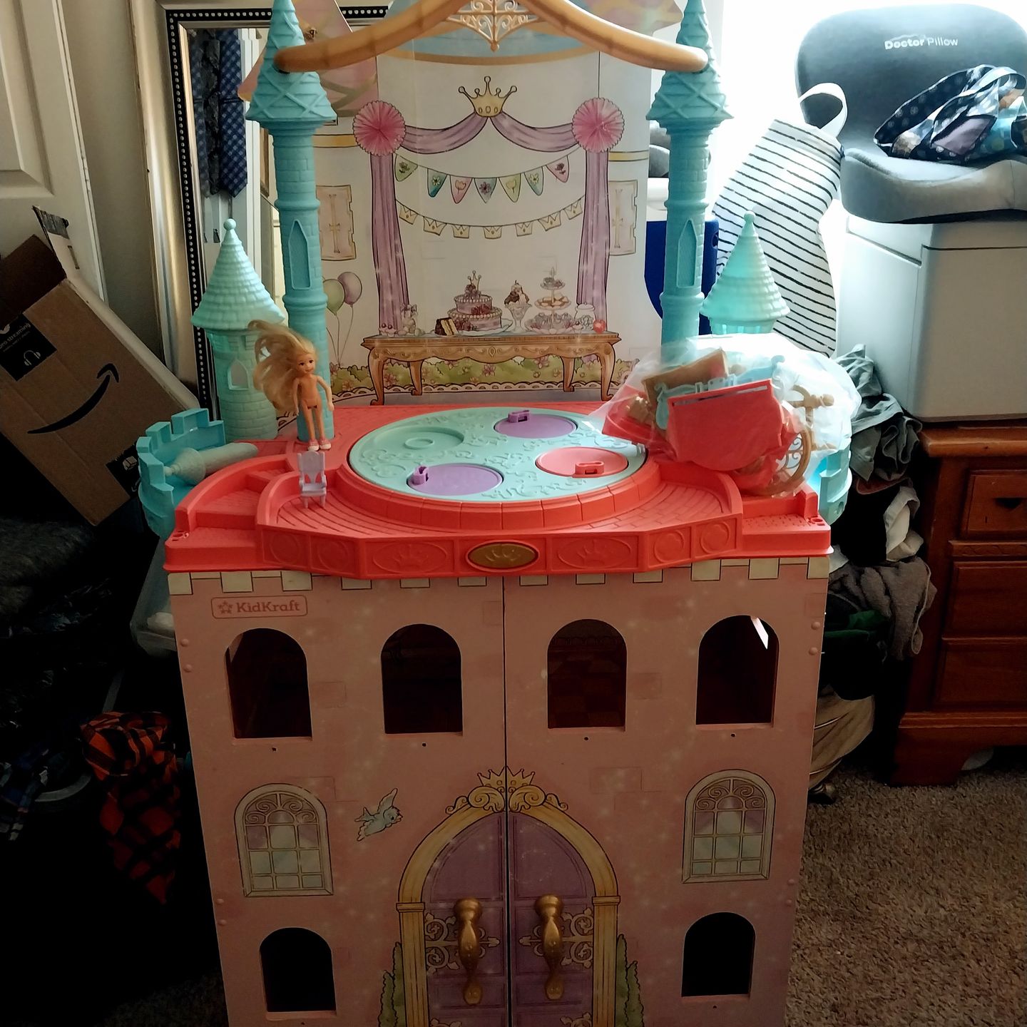Large-Disney Princess Doll And Dance Playset