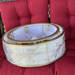 Decorative Ceiling Light Fixture With Led Lights