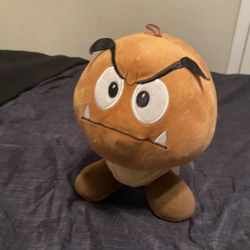 Super Mario Goomba Plush Toy – 8” – Great Condition