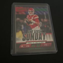 Patrick Mahomes Card
