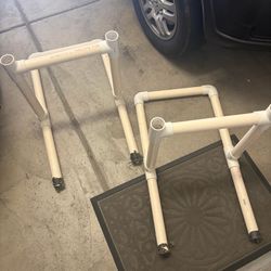 PVC target stands (custom made)