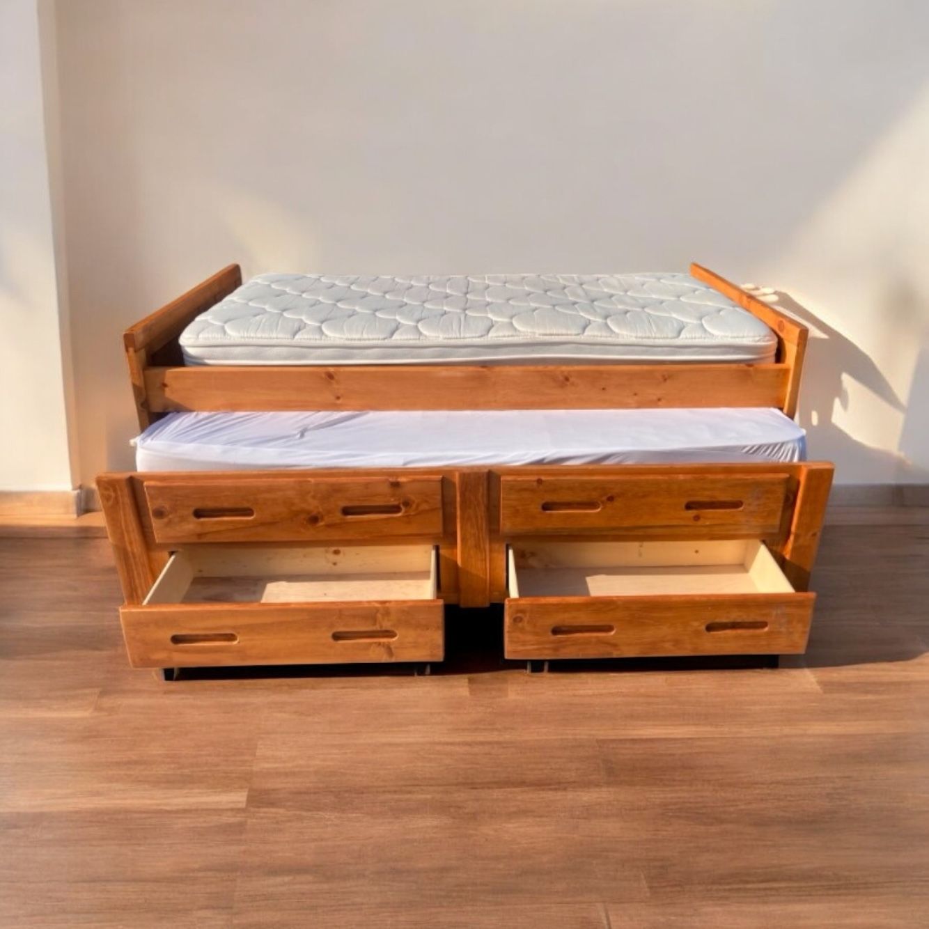 Twin Bed With Trundle