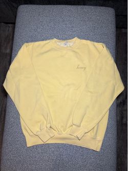 Pastel Yellow Crewneck