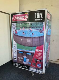 Coleman Power Steel 18ft Above Ground Pool Brand New