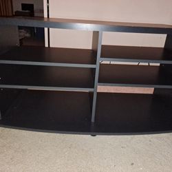 Sauder Universal Black TV Stand/Entertainment Center 