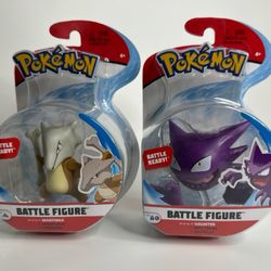 Pokémon Battle Figure Lot – Haunter & Marowak – Brand New Sealed