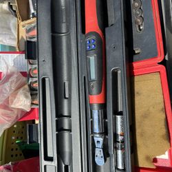 1/4 Snapon Digital Torque Wrench Mint Condition 
