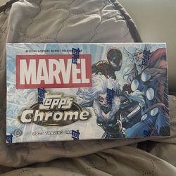 2025 Topps Chrome Marvel Hobby box sealed