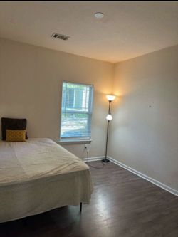 Queen Metal Bed Frame and one twin and Full Mattress