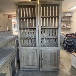 Rustic Weathered Gray Entertainment Center – Progressive Furniture Willow Collection