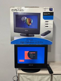 Craig CLC501 15" LCD HDTV 720p Flat Panel TV Monitor With Box & Remote