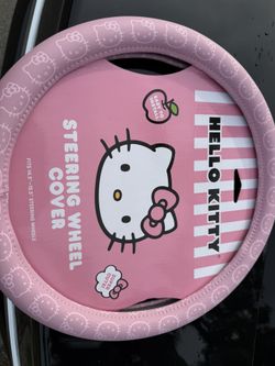 Hello Kitty Steering Wheel Cover