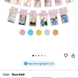 Decoration Baby Girl One Year Old 