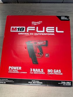 Milwaukee M18 FUEL 3-1/2 in. 18-Volt 21-Degree Lithium-Ion Brushless Cordless Framing Nailer