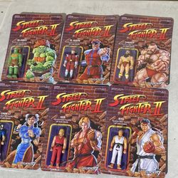Street Fighter Action Figures 