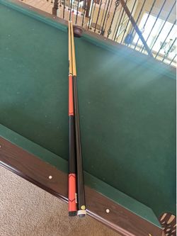 Pool Table – Great Condition – Includes 2 Cues & Balls – $300