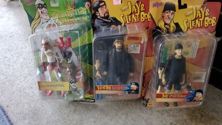 Jay & Silent Bob & Chronic action figure's