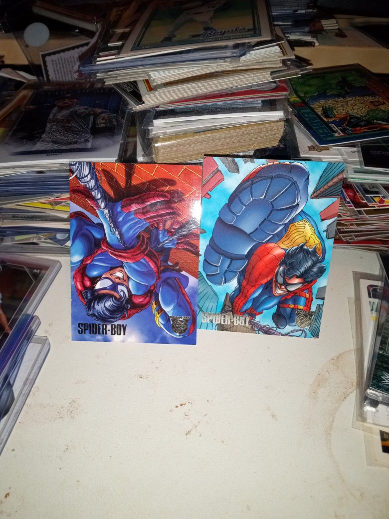 DC Spider-boy 2 Card Lot