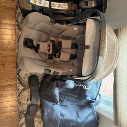 Nuna Pipa RX Infant Car Seat + Base + Nuna Travel Bag + Silver Cross Dune Adapters – Chicago Pickup! $550 