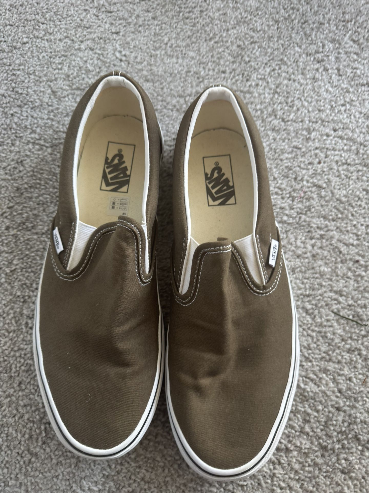 Men's slip-ons, size 10.5, like new!