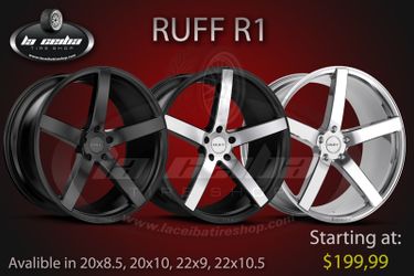Rims Ruff Racing Wheels R1
