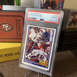 1991 Upper Deck Aeneas Williams Rookie Card PSA 8 | Arizona Cardinals
