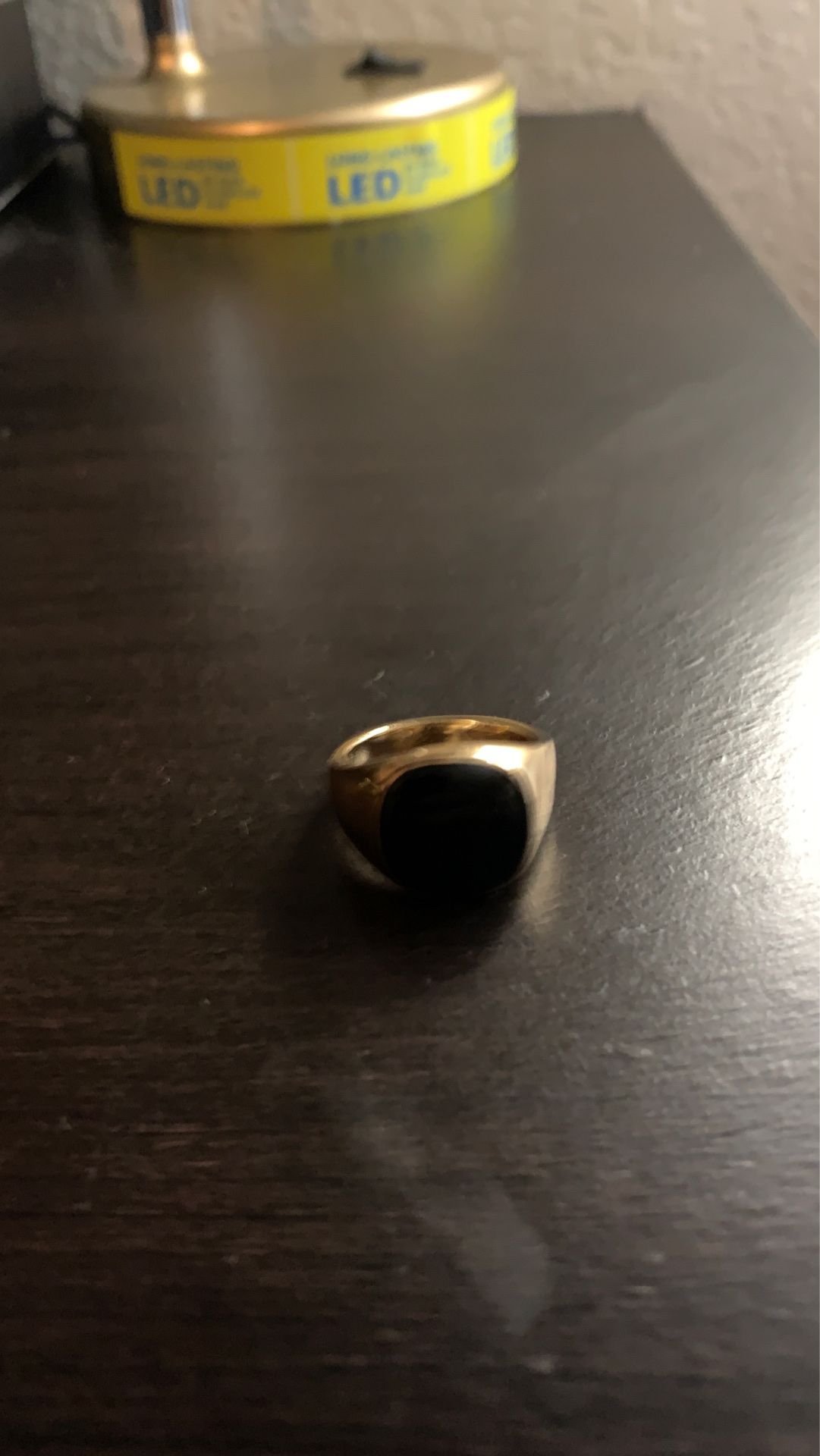 Men’s Gold plate ring SIZE 7