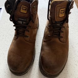 Leather Work Boots- Gently Used