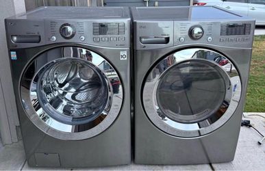 LG washer and dryer