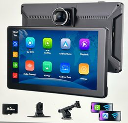 9” 4K Wireless CarPlay & Android Auto Screen