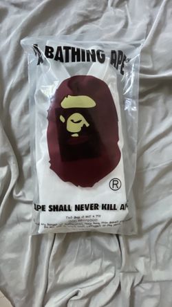 White and Red Bape Short M