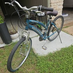 Used Ozone 500 Men's Black Canyon 26 in 21-Speed Hybrid Bike