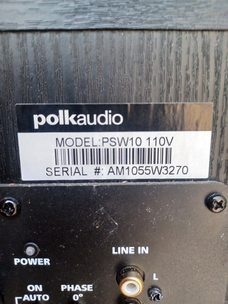 Polk Audio Subwoofer
