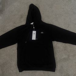 Alo Hoodie Black Medium