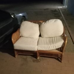 Wicker Nice Love Seat An CHAIR