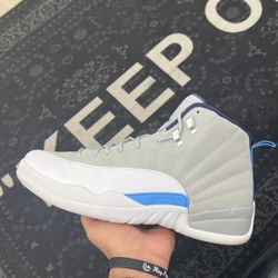 Jordan 12 Retro Grey “University Blue”