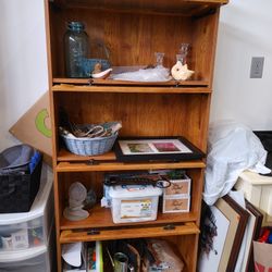 Lawyer Style Tall Bookcase