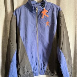 MARTY SUPREME NAHMIAS Warm Up Jacket Navy