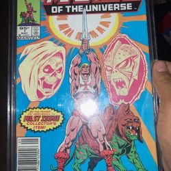 Masters Of Universe #1 Marvel Star HE-MAN Skeletor 1986 Canadian VARIANT