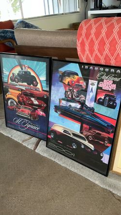 Hot rod signed prints